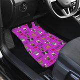 I Love Dogs Car Floor Mats (FPD Lilac, Front & Back) - FREE SHIPPING I Love Dogs Car Floor Mats (FPD Lilac, Front & Back) - FREE SHIPPING