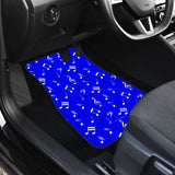 Musical Notes Design #1 (Blue) Car Floor Mats - FREE SHIPPING Musical Notes Design #1 (Blue) Car Floor Mats - FREE SHIPPING