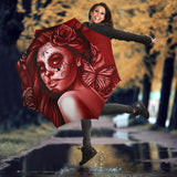 Calavera Fresh Look Design #2 Umbrella (Red Freedom Rose) - FREE SHIPPING Calavera Fresh Look Design #2 Umbrella (Red Freedom Rose) - FREE SHIPPING