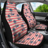 Island Surfer Car Seat Covers (Red)  - FREE SHIPPING Island Surfer Car Seat Covers (Red)  - FREE SHIPPING