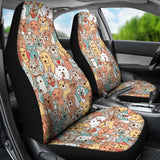 Crazy Dogs Car Seat Covers - FREE SHIPPING Crazy Dogs Car Seat Covers - FREE SHIPPING