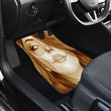 Calavera Fresh Look Design #3 Car Floor Mats (Honey Tiger's Eye, Front & Back) - FREE SHIPPING Calavera Fresh Look Design #3 Car Floor Mats (Honey Tiger's Eye, Front & Back) - FREE SHIPPING