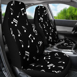 Musical Notes Design #1 (Black) Car Seat Covers - FREE SHIPPING Musical Notes Design #1 (Black) Car Seat Covers - FREE SHIPPING