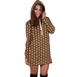 Ugly Christmas Sweater Hoodie Dress - Gingerbread Men Design #4 (Brown) - For Small To Plus Size Divas - FREE SHIPPING Ugly Christmas Sweater Hoodie Dress - Gingerbread Men Design #4 (Brown) - For Small To Plus Size Divas - FREE SHIPPING