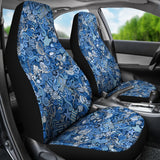 Nautical Design Car Seat Covers (Sky Blue) - FREE SHIPPING Nautical Design Car Seat Covers (Sky Blue) - FREE SHIPPING