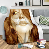 Calavera Fresh Look Design #3 Throw Blanket (Honey Tiger's Eye) - FREE SHIPPING Calavera Fresh Look Design #3 Throw Blanket (Honey Tiger's Eye) - FREE SHIPPING