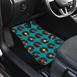 Vinyl Records Design #1 (Blue) Car Floor Mats - FREE SHIPPING Vinyl Records Design #1 (Blue) Car Floor Mats - FREE SHIPPING
