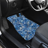 Nautical Design Car Floor Mats (Sky Blue, Front & Back) - FREE SHIPPING Nautical Design Car Floor Mats (Sky Blue, Front & Back) - FREE SHIPPING