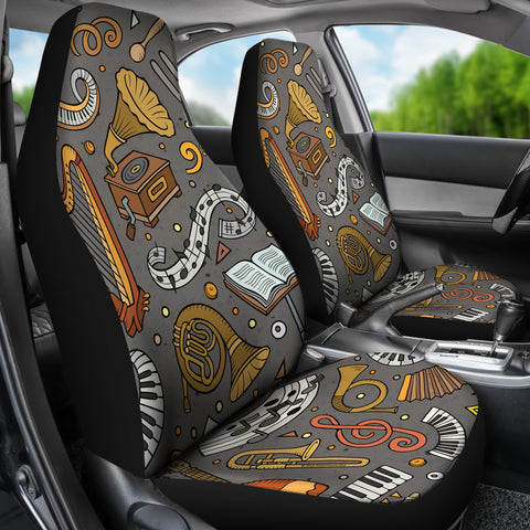 Classic Music Car Seat Covers - FREE SHIPPING Classic Music Car Seat Covers - FREE SHIPPING