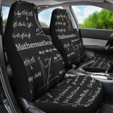 Mathematica Car Seat Covers Design #1 Black Chalkboard - FREE SHIPPING Mathematica Car Seat Covers Design #1 Black Chalkboard - FREE SHIPPING