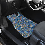 Nautical Design Car Floor Mats (Ocean Blue, Front & Back) - FREE SHIPPING Nautical Design Car Floor Mats (Ocean Blue, Front & Back) - FREE SHIPPING