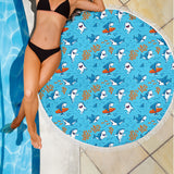 Shark Pattern #2 Beach Blanket - FREE SHIPPING Shark Pattern #2 Beach Blanket - FREE SHIPPING