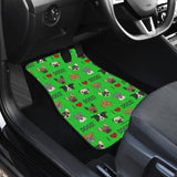 I Love Dogs Car Floor Mats (FPD Green, Front & Back) - FREE SHIPPING I Love Dogs Car Floor Mats (FPD Green, Front & Back) - FREE SHIPPING