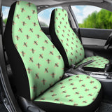 Honey Bees Design #1 Car Seat Covers (Light Green)  - FREE SHIPPING Honey Bees Design #1 Car Seat Covers (Light Green)  - FREE SHIPPING
