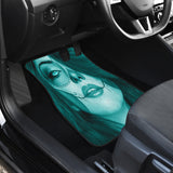Calavera Fresh Look Design #3 Car Floor Mats (Ice Blue Aquamarine, Front & Back) - FREE SHIPPING Calavera Fresh Look Design #3 Car Floor Mats (Ice Blue Aquamarine, Front & Back) - FREE SHIPPING
