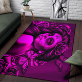 Calavera Fresh Look Design #2 Floor Covering (Horizontal, Pink Easy On The Eyes Rose) - FREE SHIPPING