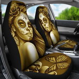 Calavera Fresh Look Design #2 Car Seat Covers (Hazel Sparkle & Shine Rose) - FREE SHIPPING Calavera Fresh Look Design #2 Car Seat Covers (Hazel Sparkle & Shine Rose) - FREE SHIPPING