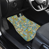 Nautical Design Car Floor Mats (Yellow, Front & Back) - FREE SHIPPING Nautical Design Car Floor Mats (Yellow, Front & Back) - FREE SHIPPING