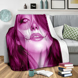 Calavera Fresh Look Design #3 Throw Blanket (Pink Mystic Topaz) - FREE SHIPPING Calavera Fresh Look Design #3 Throw Blanket (Pink Mystic Topaz) - FREE SHIPPING
