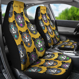 Fancy Pants Cat Car Seat Covers (Black With Gold Background) - FREE SHIPPING Fancy Pants Cat Car Seat Covers (Black With Gold Background) - FREE SHIPPING