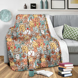 Crazy Dogs Collection Throw Blanket - FREE SHIPPING Crazy Dogs Collection Throw Blanket - FREE SHIPPING