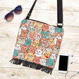 Crazy Cats Collection Cross-Body Boho Handbag - FREE SHIPPING Crazy Cats Collection Cross-Body Boho Handbag - FREE SHIPPING