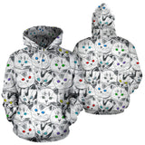 Cats Galore All Over Hoodie - FREE SHIPPING Cats Galore All Over Hoodie - FREE SHIPPING