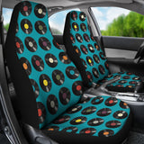 Vinyl Records Design #1 (Blue) Car Seat Covers - FREE SHIPPING Vinyl Records Design #1 (Blue) Car Seat Covers - FREE SHIPPING
