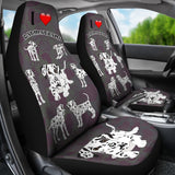I Love Dalmatians Car Seat Covers - FREE SHIPPING I Love Dalmatians Car Seat Covers - FREE SHIPPING