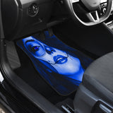 Calavera Fresh Look Design #3 Car Floor Mats (Blue Lapis Lazuli, Front & Back) - FREE SHIPPING Calavera Fresh Look Design #3 Car Floor Mats (Blue Lapis Lazuli, Front & Back) - FREE SHIPPING