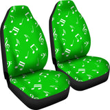Musical Notes Design #1 (Green) Car Seat Covers - FREE SHIPPING Musical Notes Design #1 (Green) Car Seat Covers - FREE SHIPPING