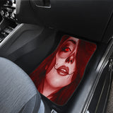 Calavera Fresh Look Design #3 Car Floor Mats (Red Garnet, Front & Back) - FREE SHIPPING Calavera Fresh Look Design #3 Car Floor Mats (Red Garnet, Front & Back) - FREE SHIPPING