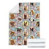 Dogs Galore Throw Blanket - FREE SHIPPING Dogs Galore Throw Blanket - FREE SHIPPING