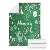 Astronomy Chalkboard Throw Blanket (Green) - FREE SHIPPING Astronomy Chalkboard Throw Blanket (Green) - FREE SHIPPING