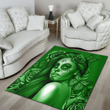 Calavera Fresh Look Design #2 Floor Covering (Vertical, Green Lime Rose) - FREE SHIPPING Calavera Fresh Look Design #2 Floor Covering (Vertical, Green Lime Rose) - FREE SHIPPING