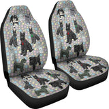 I Love Schnauzers Car Seat Covers (Paw Prints, No Heart)  - FREE SHIPPING I Love Schnauzers Car Seat Covers (Paw Prints, No Heart)  - FREE SHIPPING