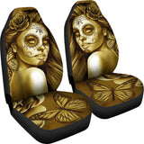 Calavera Fresh Look Design #2 Car Seat Covers (Hazel Sparkle & Shine Rose) - FREE SHIPPING Calavera Fresh Look Design #2 Car Seat Covers (Hazel Sparkle & Shine Rose) - FREE SHIPPING