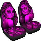 Calavera Fresh Look Design #2 Car Seat Covers (Pink Easy On The Eyes Rose) - FREE SHIPPING Calavera Fresh Look Design #2 Car Seat Covers (Pink Easy On The Eyes Rose) - FREE SHIPPING