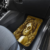 Calavera Fresh Look Design #2 Car Floor Mats (Hazel Sparkle & Shine Rose, Front & Back) - FREE SHIPPING Calavera Fresh Look Design #2 Car Floor Mats (Hazel Sparkle & Shine Rose, Front & Back) - FREE SHIPPING