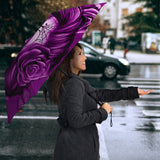 Calavera Fresh Look Design #2 Umbrella (Purple Night Owl Rose) - FREE SHIPPING Calavera Fresh Look Design #2 Umbrella (Purple Night Owl Rose) - FREE SHIPPING