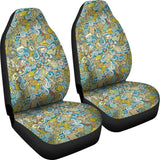 Nautical Design Car Seat Covers (Yellow) - FREE SHIPPING Nautical Design Car Seat Covers (Yellow) - FREE SHIPPING