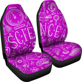 Science Chalkboard Car Seat Covers Pink - FREE SHIPPING Science Chalkboard Car Seat Covers Pink - FREE SHIPPING