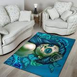 Calavera Fresh Look Design #2 Floor Covering (Horizontal, Turquoise Tiffany Rose) - FREE SHIPPING Calavera Fresh Look Design #2 Floor Covering (Horizontal, Turquoise Tiffany Rose) - FREE SHIPPING