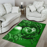 Calavera Fresh Look Design #2 Floor Covering (Horizontal, Green Lime Rose) - FREE SHIPPING Calavera Fresh Look Design #2 Floor Covering (Horizontal, Green Lime Rose) - FREE SHIPPING