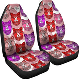 Fancy Pants Cat Car Seat Covers (Red)  - FREE SHIPPING Fancy Pants Cat Car Seat Covers (Red)  - FREE SHIPPING