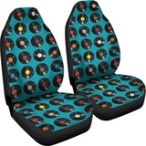 Vinyl Records Design #1 (Blue) Car Seat Covers - FREE SHIPPING Vinyl Records Design #1 (Blue) Car Seat Covers - FREE SHIPPING