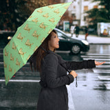 Yellow Rabbits Design #1 (Light Green) Umbrella - FREE SHIPPING Yellow Rabbits Design #1 (Light Green) Umbrella - FREE SHIPPING