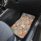 Crazy Dogs Car Floor Mats (Front & Back) - FREE SHIPPING Crazy Dogs Car Floor Mats (Front & Back) - FREE SHIPPING