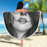 Calavera Fresh Look Design #3 Beach Blanket (Vintage Retro) - FREE SHIPPING Calavera Fresh Look Design #3 Beach Blanket (Vintage Retro) - FREE SHIPPING