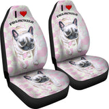 I Love Frenchies Car Seat Covers - FREE SHIPPING I Love Frenchies Car Seat Covers - FREE SHIPPING